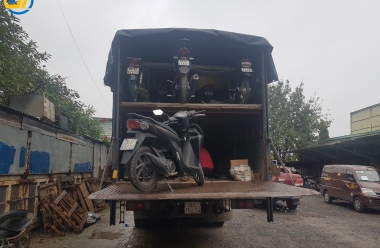 Gửi xe máy đi Bình Định